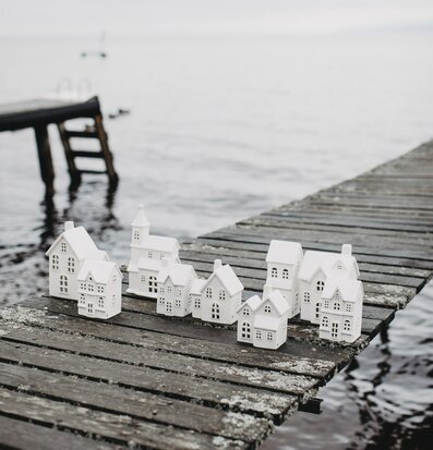 Ljusstake Hus Byn 1 3 Storefactory Lyktor Endless Light Ljuslyktor