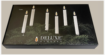 Bild av eleganta LED-julgransljus med realistisk glöd