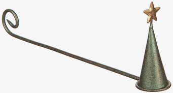 Bild av stilfull och funktionell ljussläckare i metall