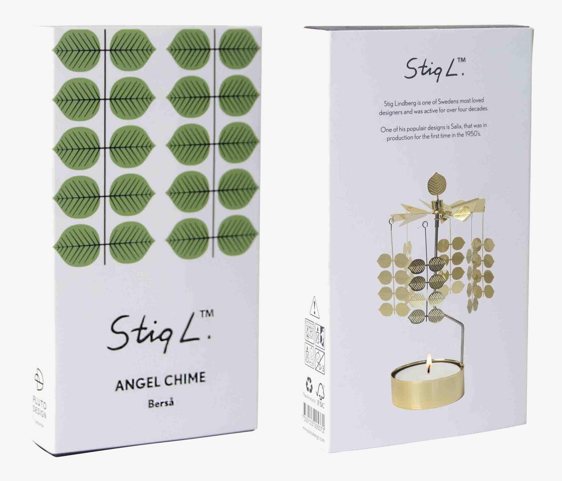 Änglaspel Berså Stig L från Pluto Produkter i mässing