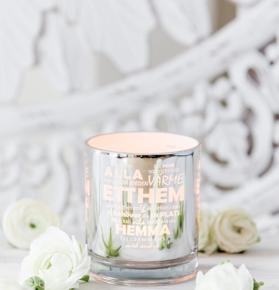 Ljuslykta Ett Hem - Majas Cottage från Majas Cottage