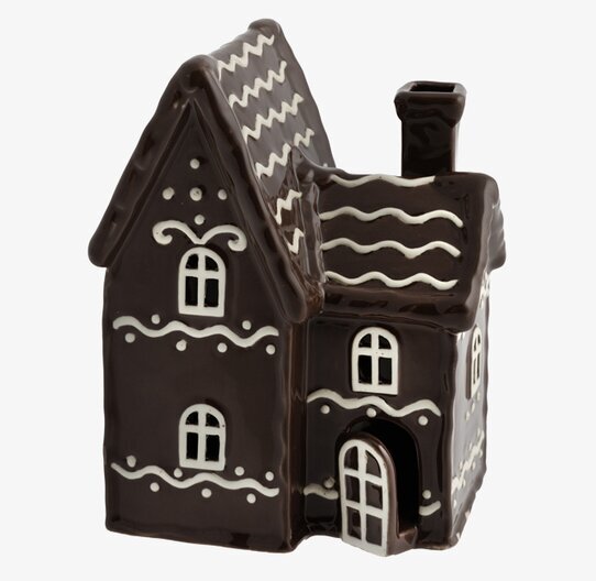 Pepparkakshus Julbyn Nr 6 - Ljuslykta från Storefactory