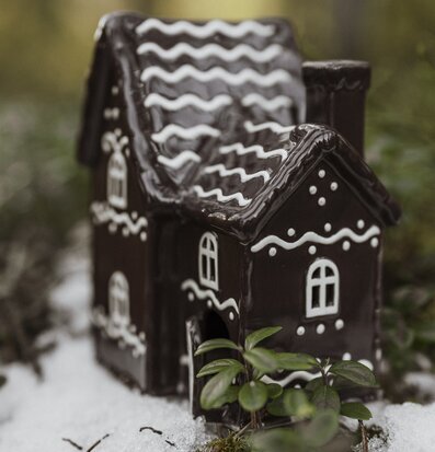 Pepparkakshus Julbyn Nr 6 - Ljuslykta från Storefactory