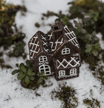 Pepparkakshus Julbyn Nr 3 - Ljuslykta från Storefactory