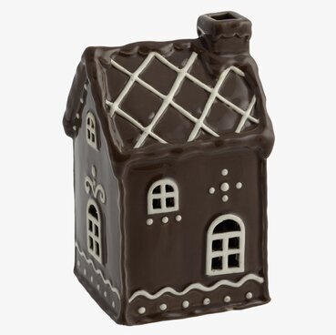 Pepparkakshus Julbyn Nr 1 - Ljuslykta från Storefactory