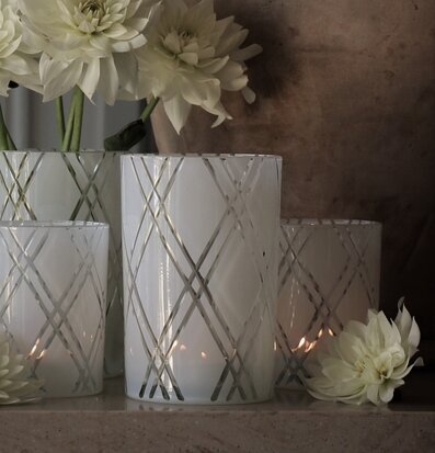 Lina By Åsa Ingrosso 12x18 cm ljuslykta från Majas Cottage