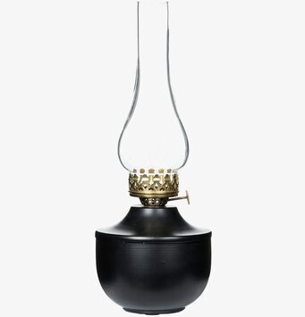 Ljuslykta Värmeljus Juno Emalj Svart från A Lot Decoration