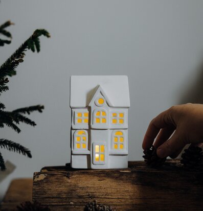 Ljusstake Hus Byn 1 Storefactory Lyktor Endless Light Ljuslyktor