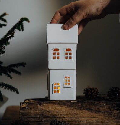 Ljusstake Hus Byn 5 Storefactory Lyktor Endless Light Ljuslyktor