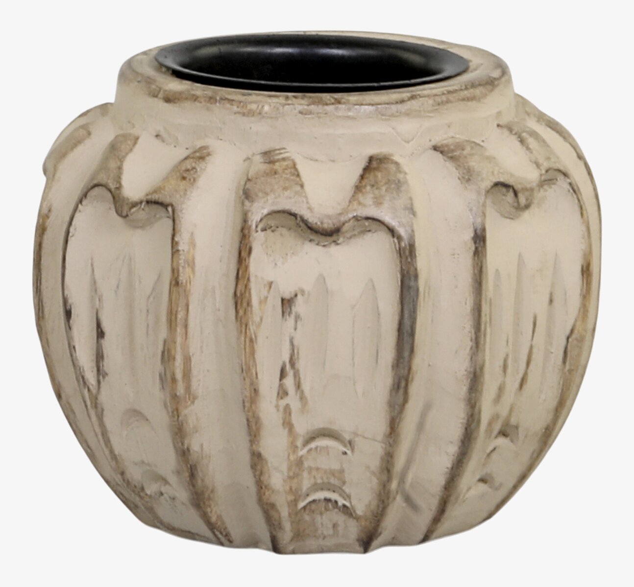 Ljuslykta Antik Creme från Chic Antique med antik design