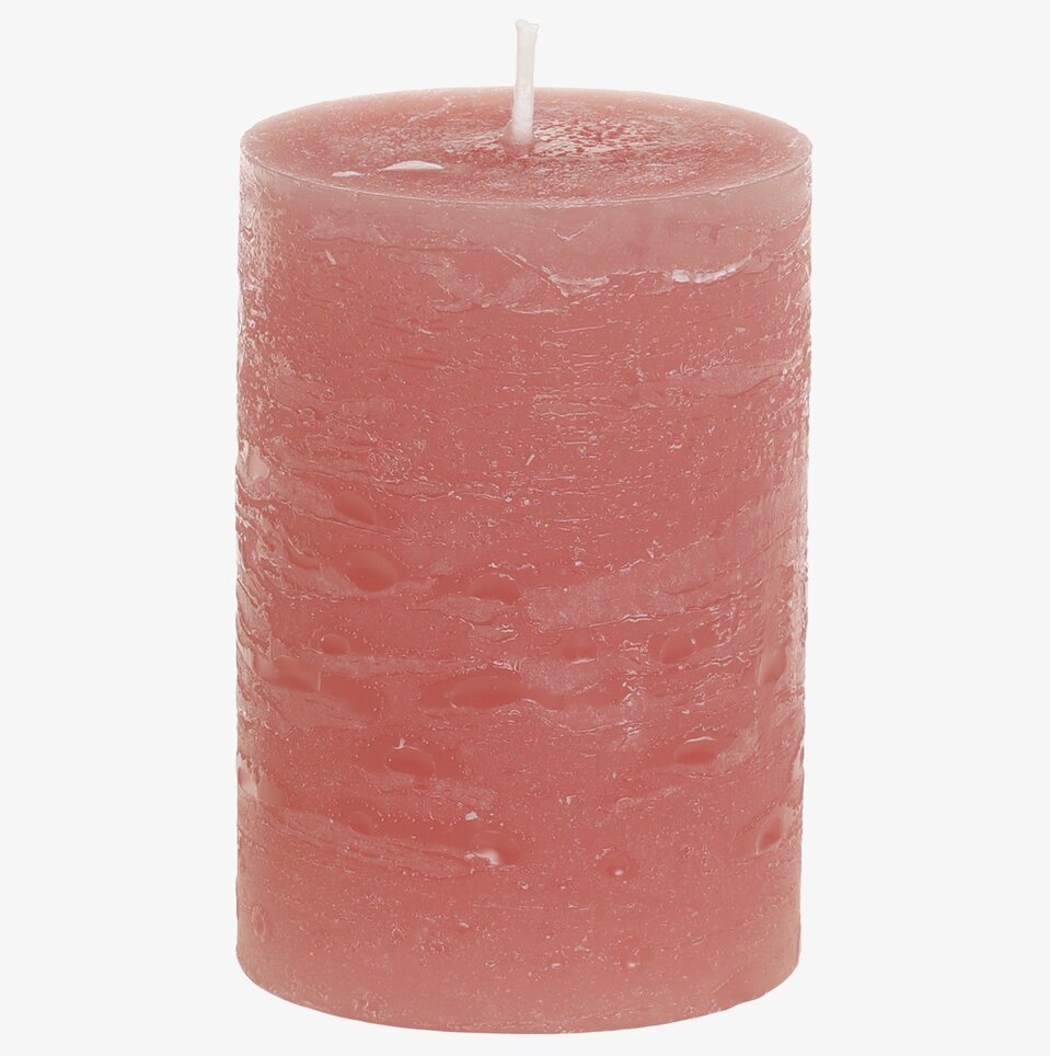 Blockljus Rustik Raspberry 40 Tim från Chic Antique