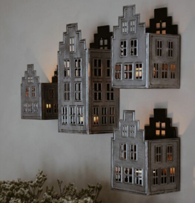 Majas Ljushus Lumiere Mellan från Majas Cottage i silverfinish