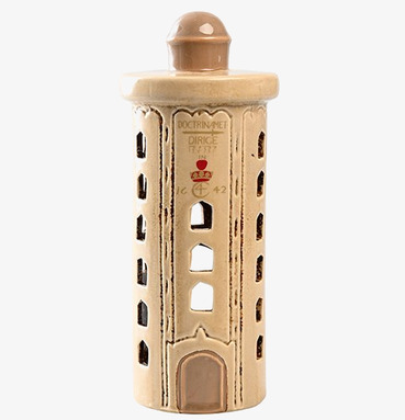 Ljuslykta Runda Tornet Beige från Det Gamle Apotek