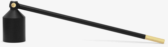 Three Stars Ljussläckare Svart från Solstickan på ljus yta