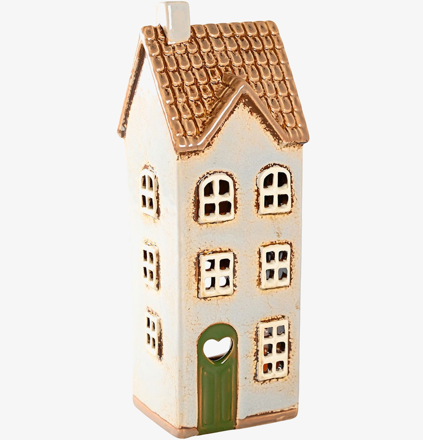 Ljuslykta Hus Grå från Det Gamle Apotek med rustik design