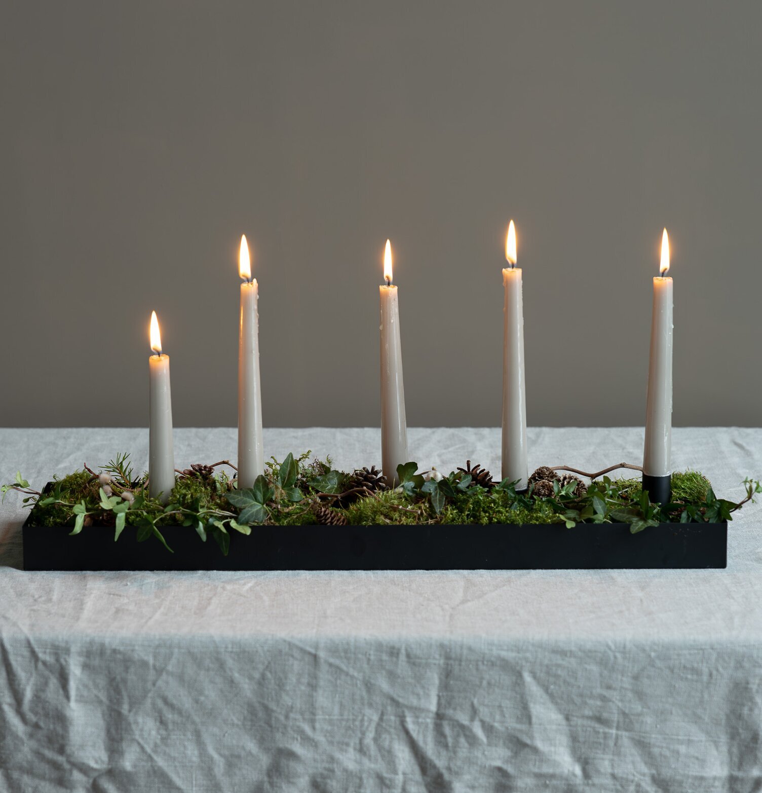 Ljusstake Med Magnetiska Ljushållare från Storefactory