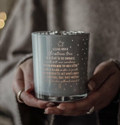 Ljuslykta Lessons From A Christmas Tree - Majas Cottage