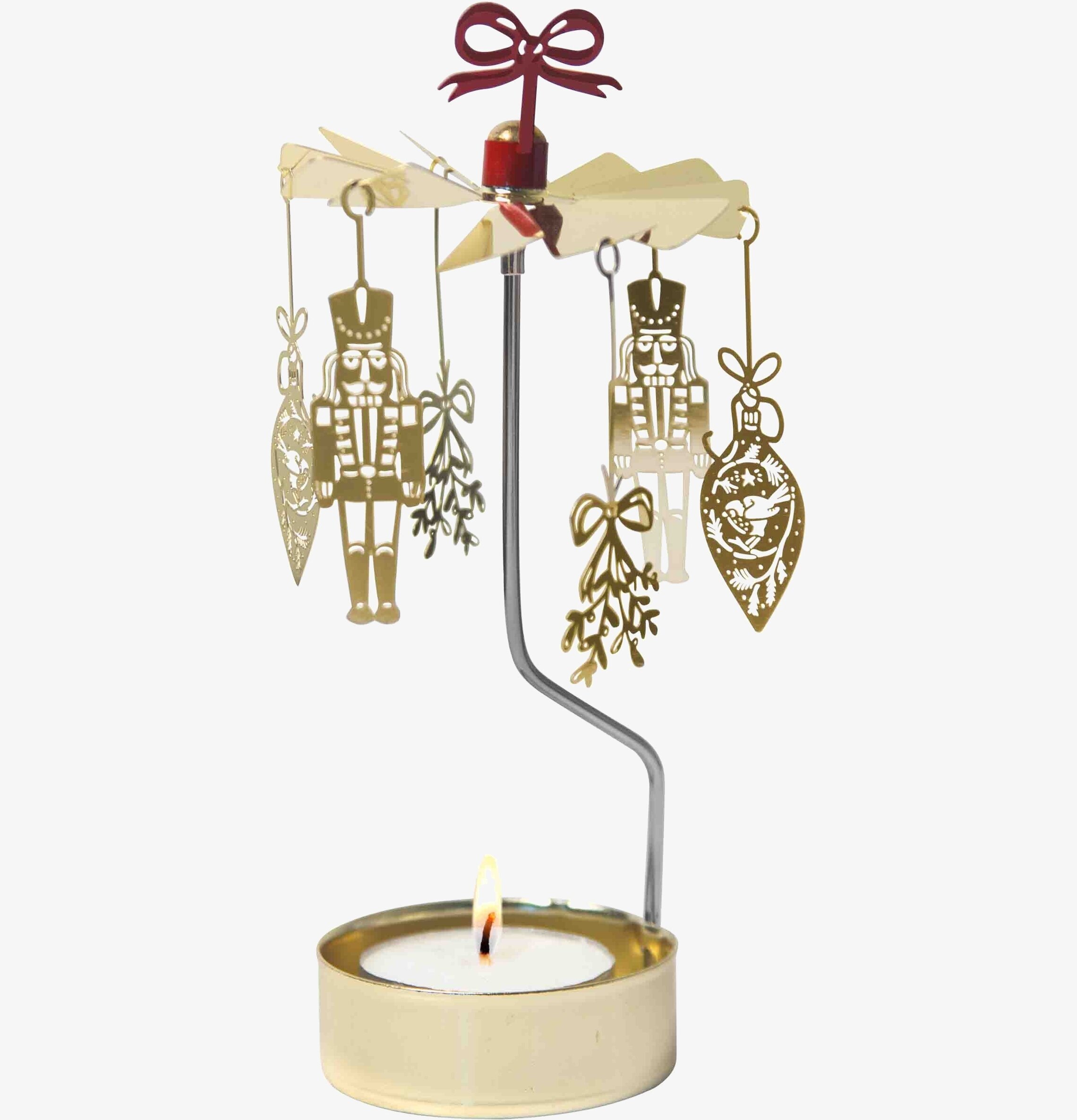 Änglaspel Noêl från Chic Antique med gyllene och röda detaljer