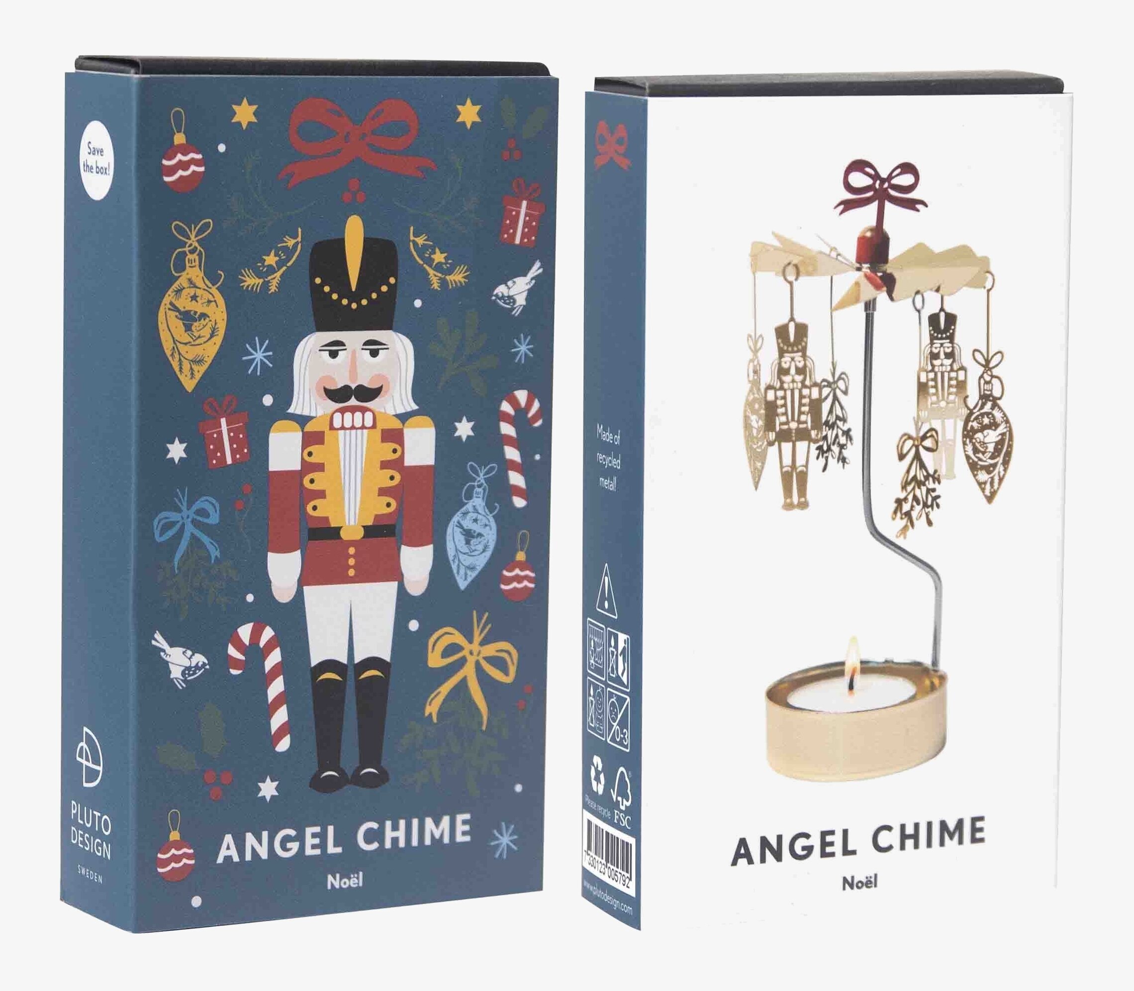 Änglaspel Noêl från Chic Antique, juldekoration med nötknäppare