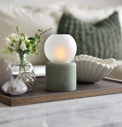 Bild av stilfull värmeljuslykta med elegant design