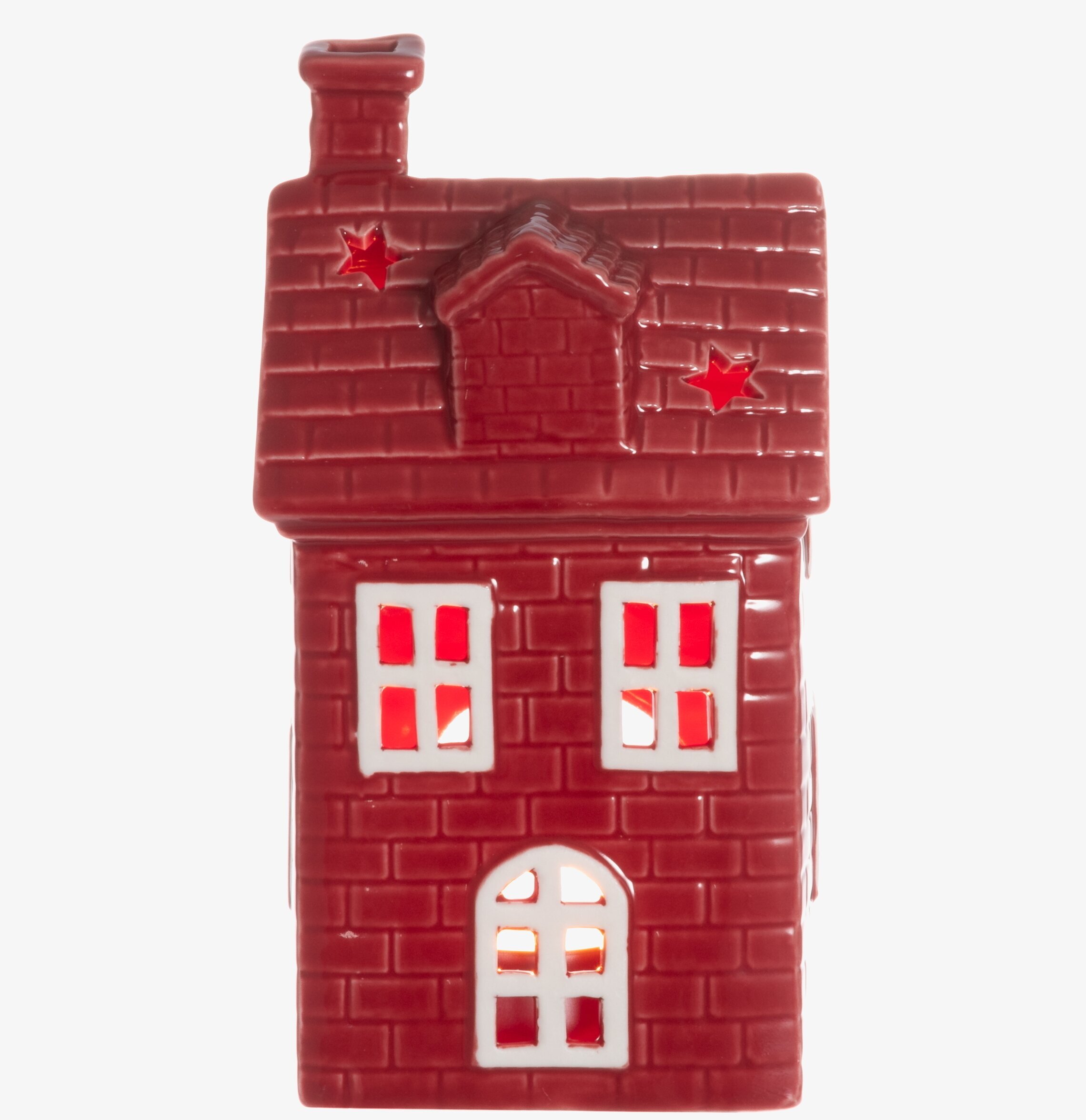 Huslykta Köpenhamn Röd 4Living Lyktor Endless Light Ljuslyktor