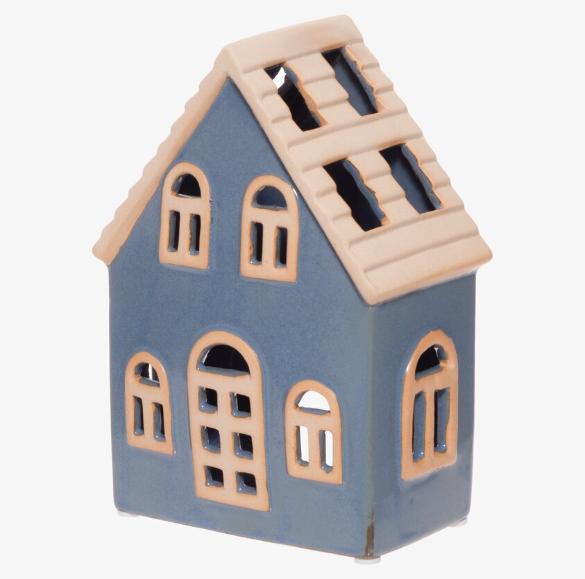 Huslykta Köpenhamn Blå 4Living Lyktor Endless Light Ljuslyktor