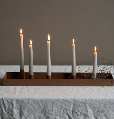 Bild av modern ljusstake med magnetiska ljushållare