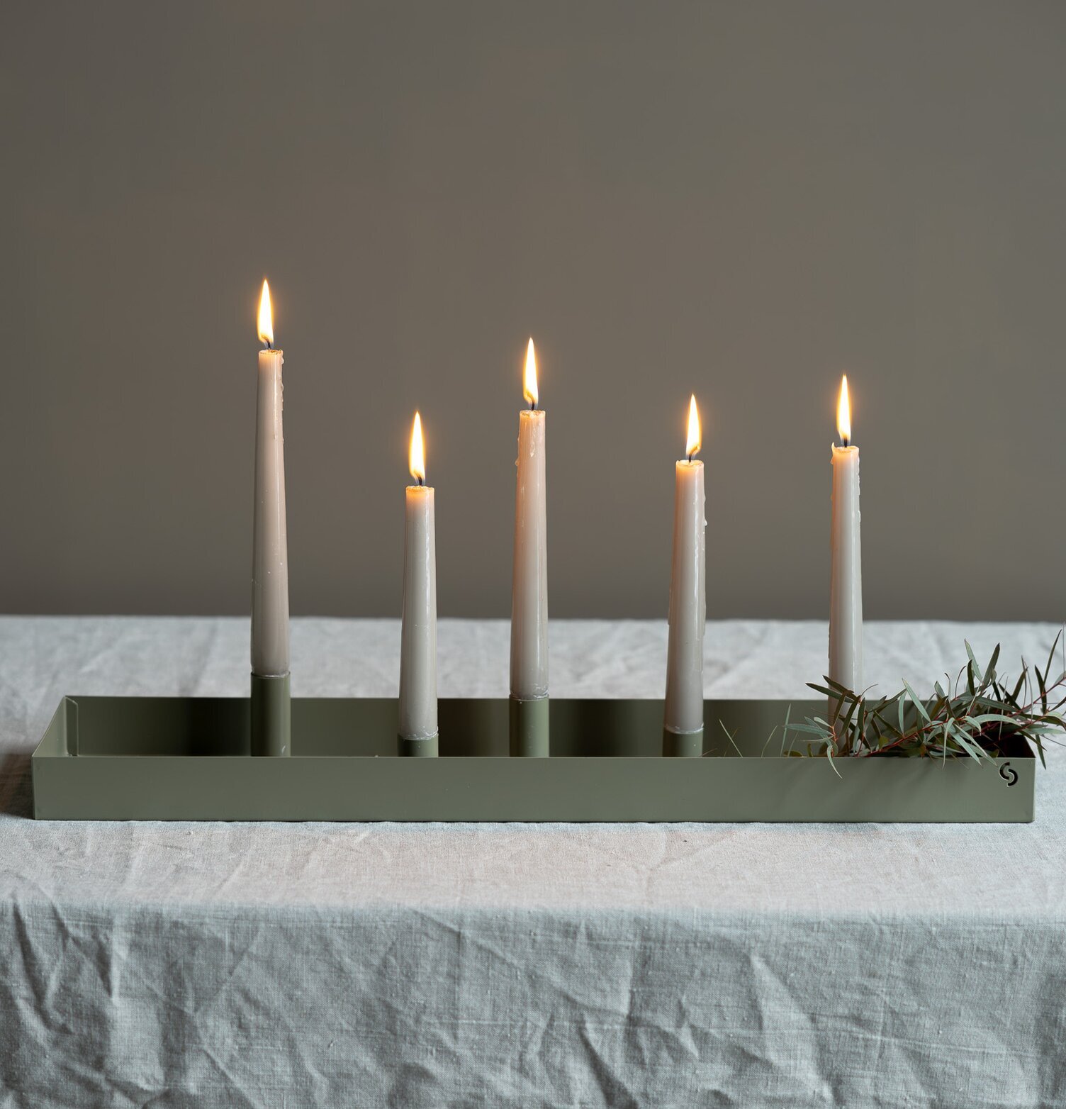 Ljusstake Med Magnetiska Ljushållare Grön Storefactory Ljusstakar Adventsstakar Ljushyllor