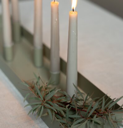 Bild av ljusstake med unik design och naturinspirerat tema