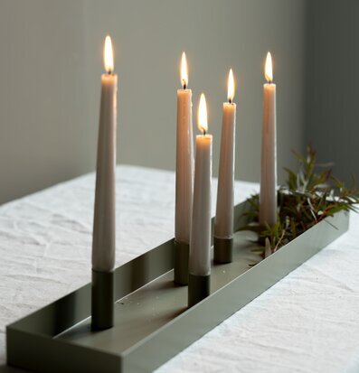 Bild av elegant ljusstake med magnetiska ljushållare