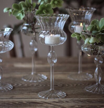 Majas Lykta/Vas Rocaille Hög Cottage Lyktor Endless Light Ljuslyktor