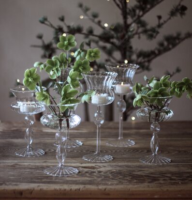 Majas Lykta/Vas Rocaille Hög Cottage Lyktor Endless Light Ljuslyktor