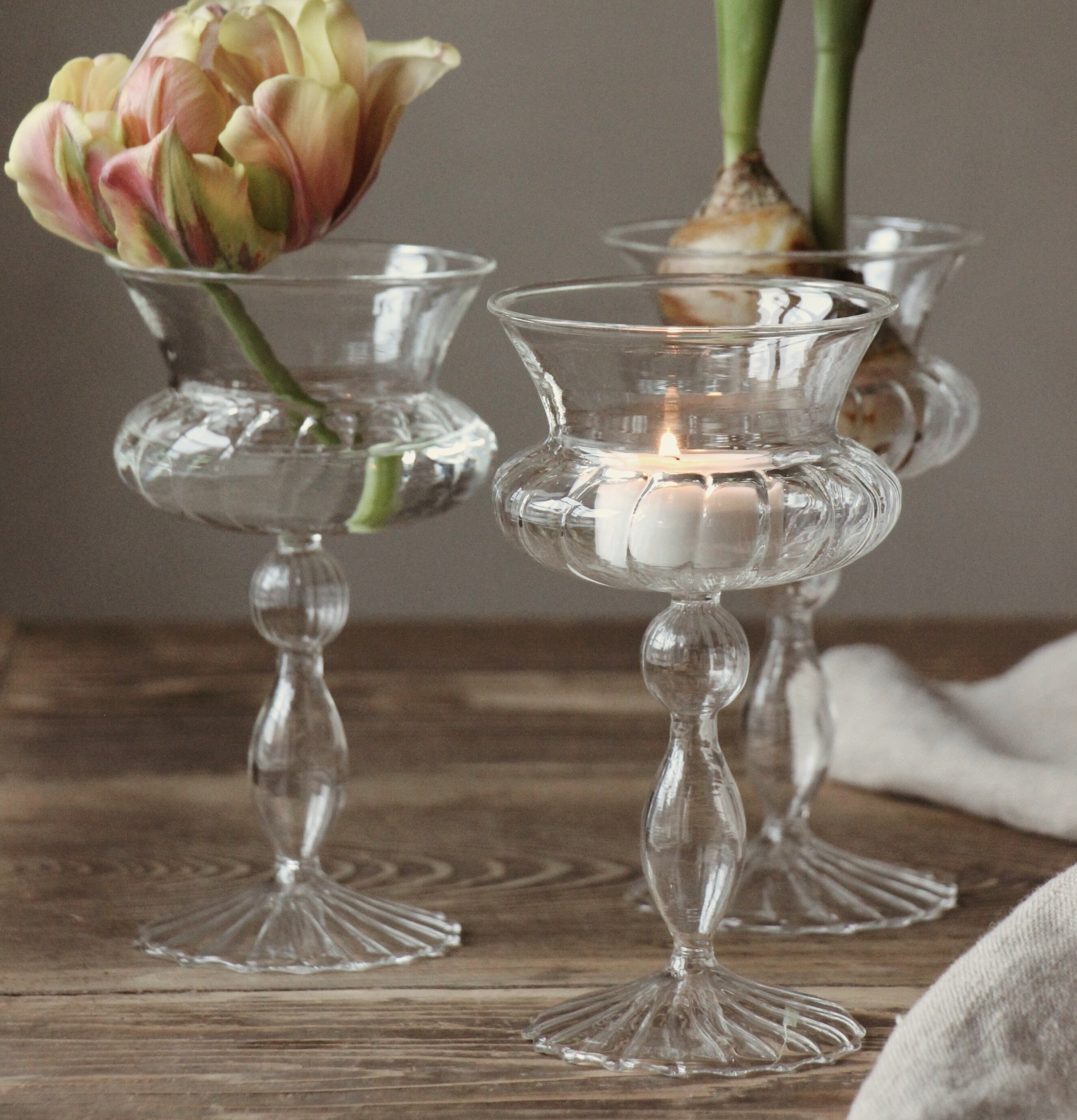 Majas Lykta/Vas Rocaille Låg Cottage Lyktor Endless Light Ljuslyktor