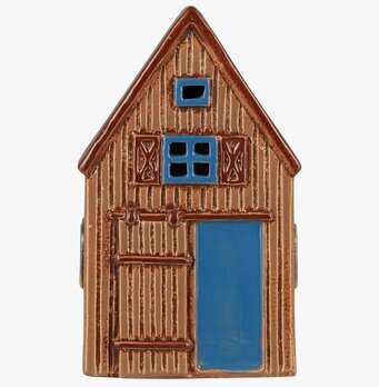 Bild av dekorativ ljuslykta med skandinavisk design