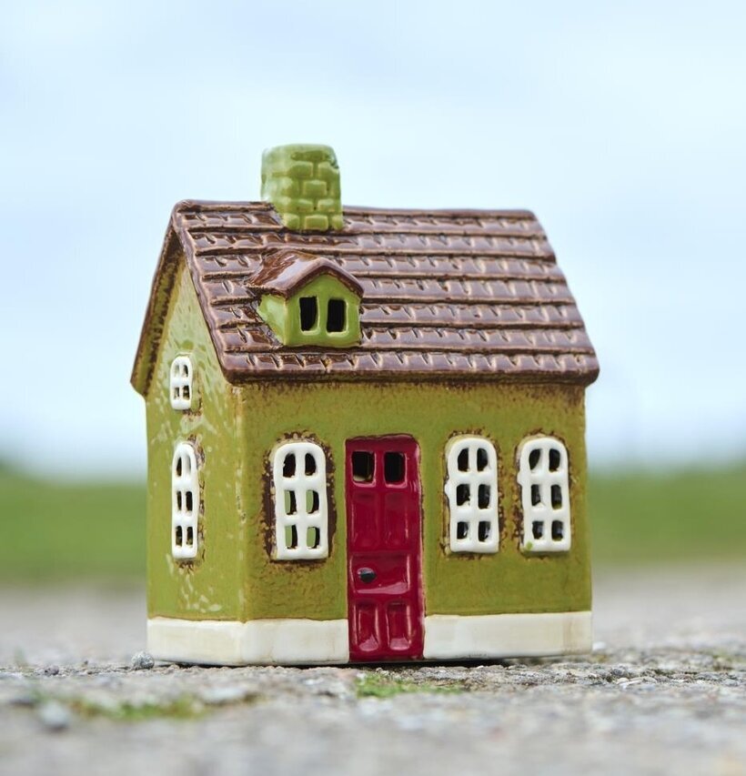 Ljuslykta My Home Town Grön IB Laursen Lyktor Endless Light Ljuslyktor