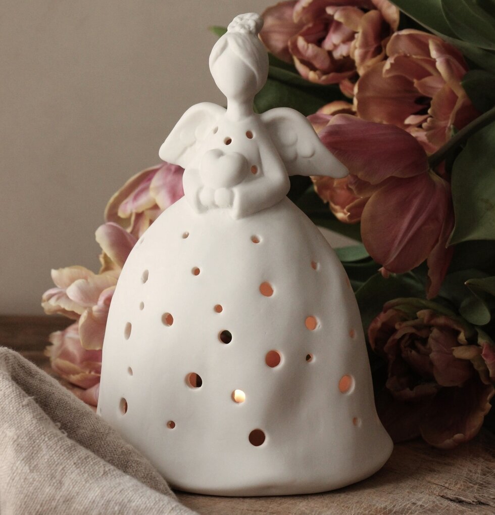 Majas Guardian Angel Heart Cottage Ljusstakar Adventsstakar Ljushållare Ljushyllor