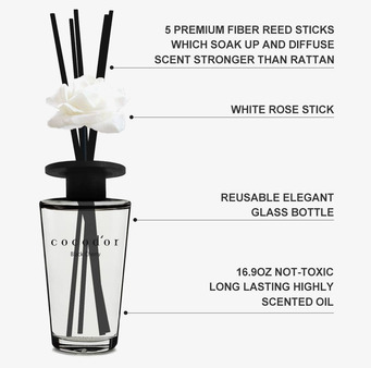 Bild av doftpinnar med elegant och funktionell design