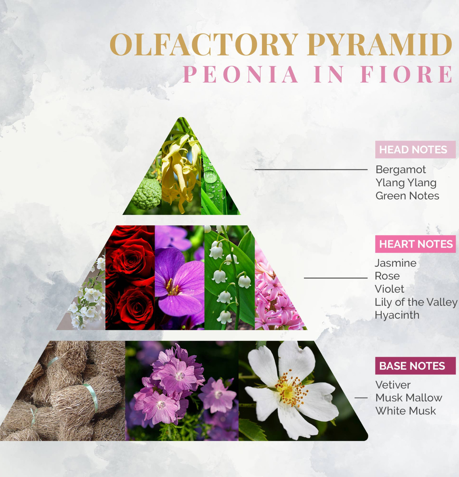 Doftpinnar - Vårdoft Pion Logevy Firenze 1965 Doftljus/doftpinnar