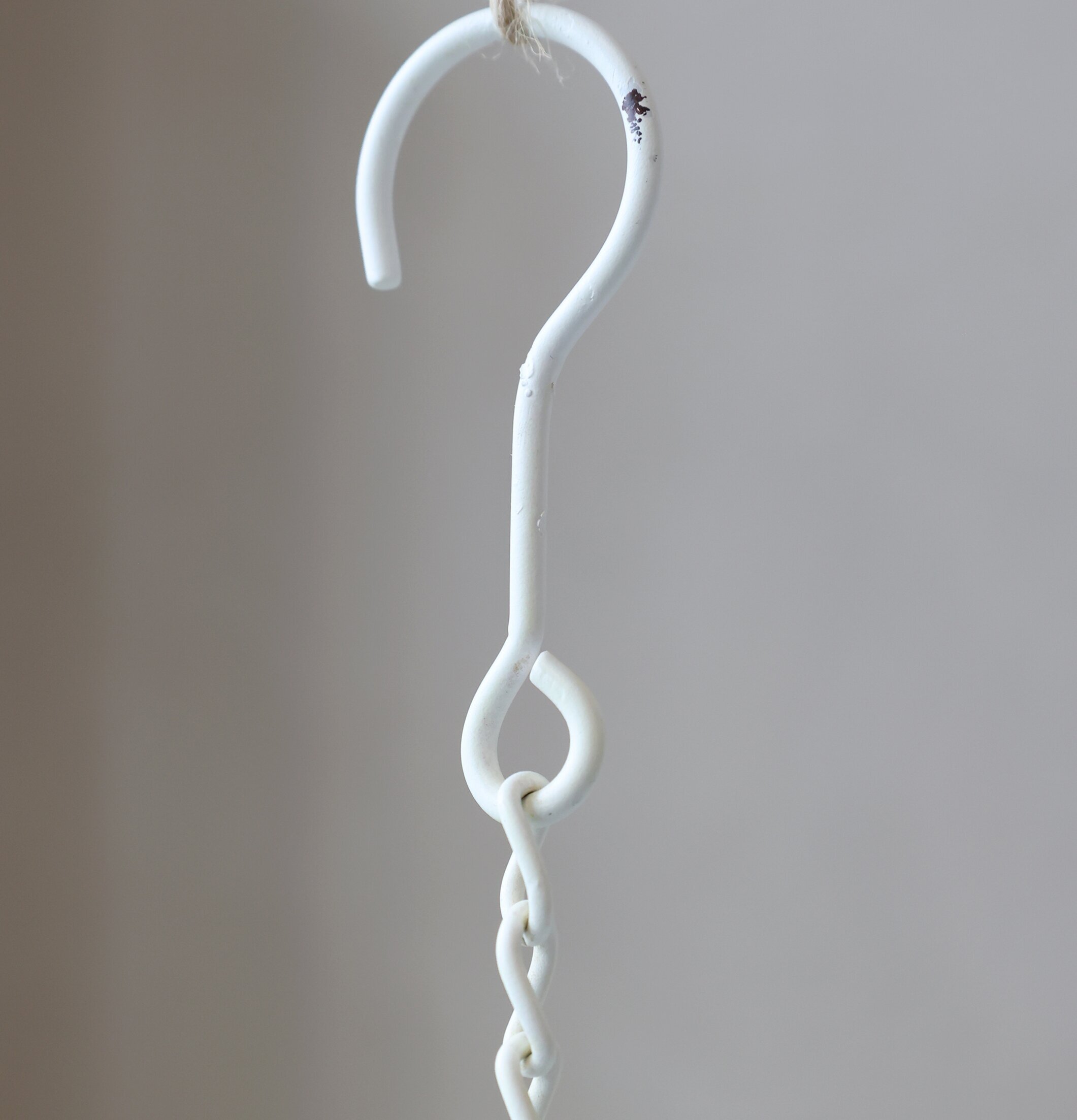 Hängande Ljusampel Antique Creme Chic Ljusstakar Adventsstakar Ljushållare Ljushyllor