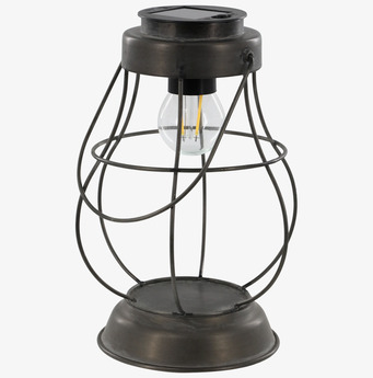 Bild av industriell solcellslanterna med LED-lampa