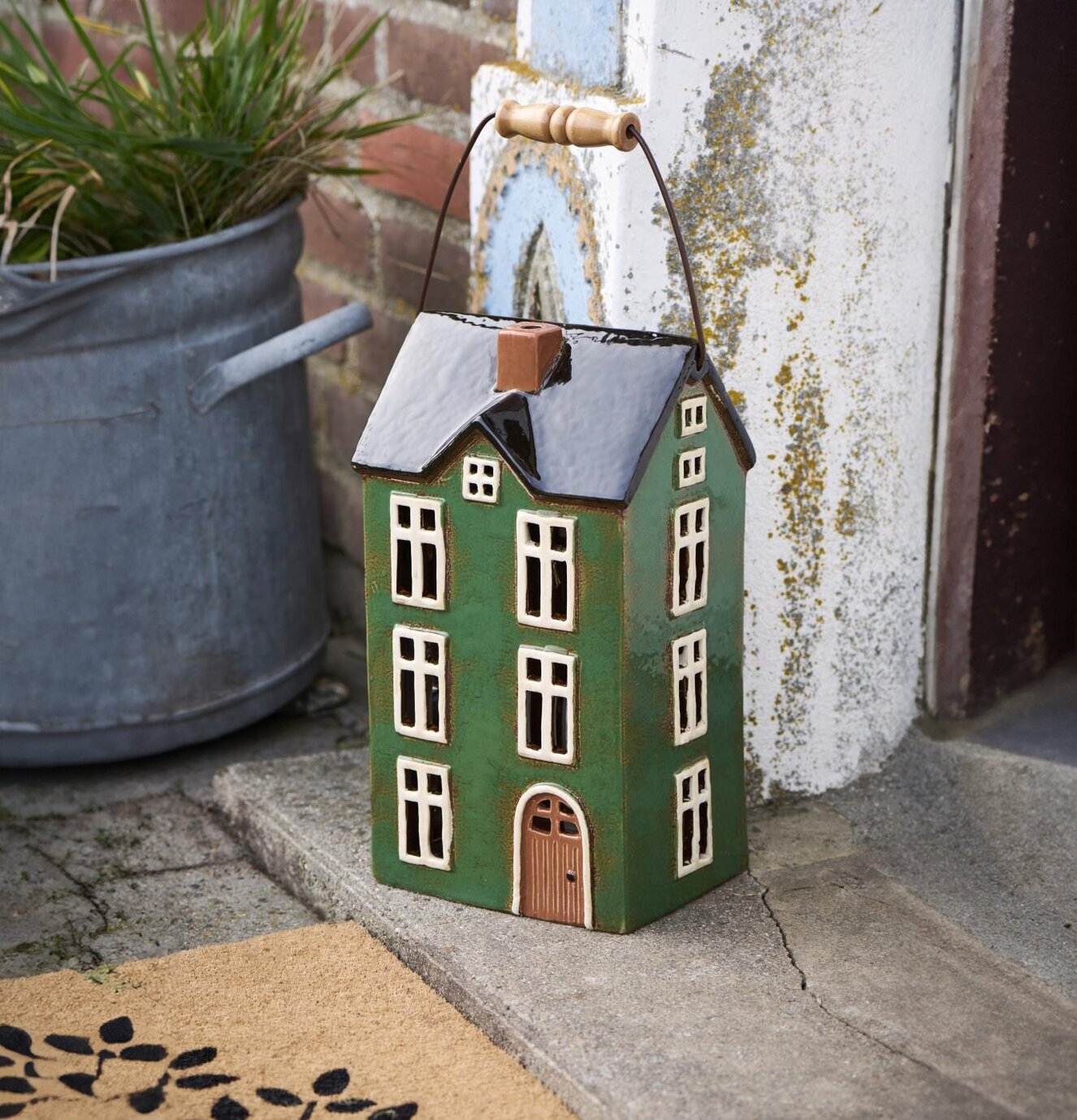 Ljuslykta Nyhavn Grön Grand IB Laursen Lyktor Endless Light Ljuslyktor