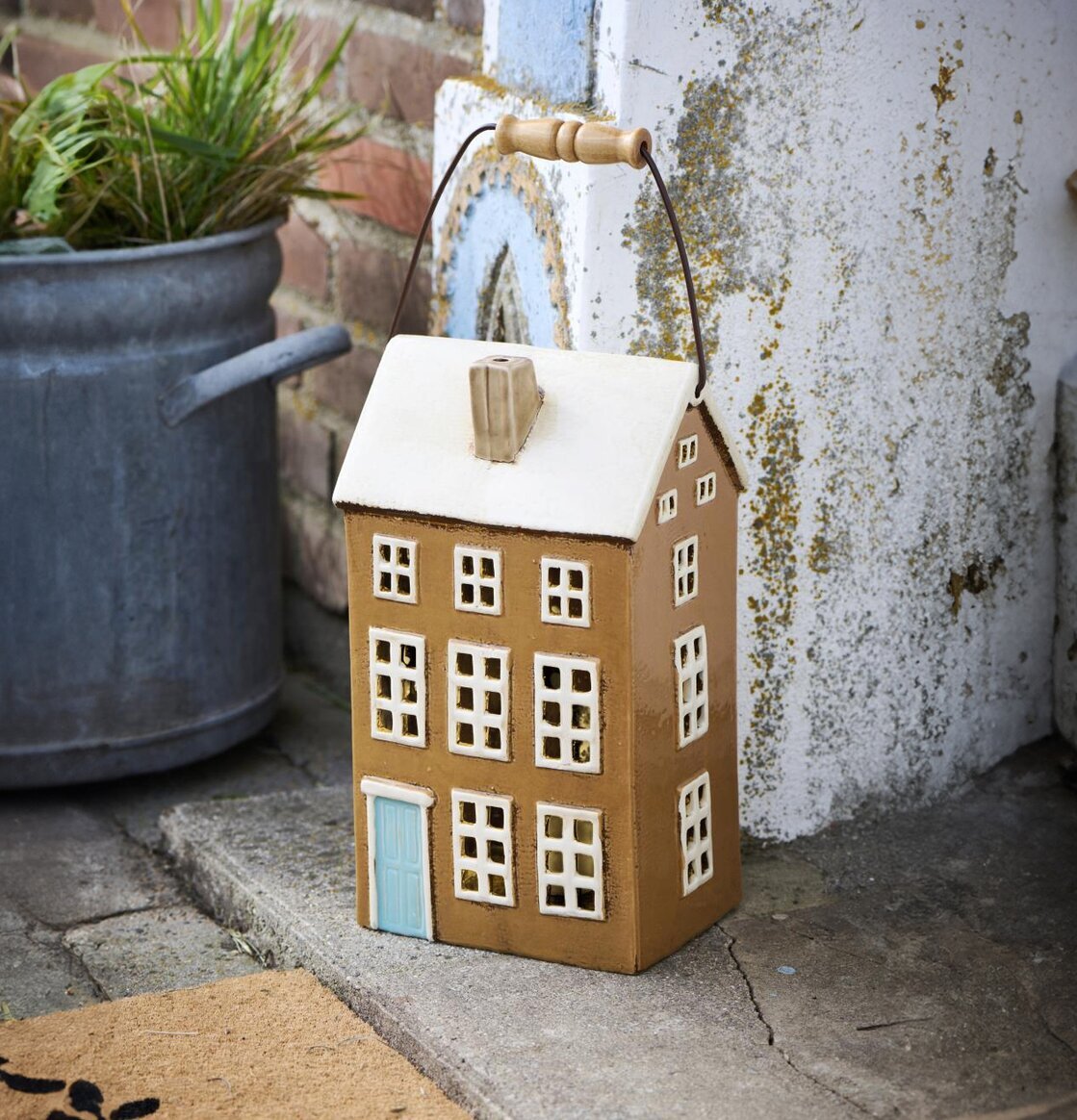 Ljuslykta Nyhavn Brun Grand IB Laursen Lyktor Endless Light Ljuslyktor