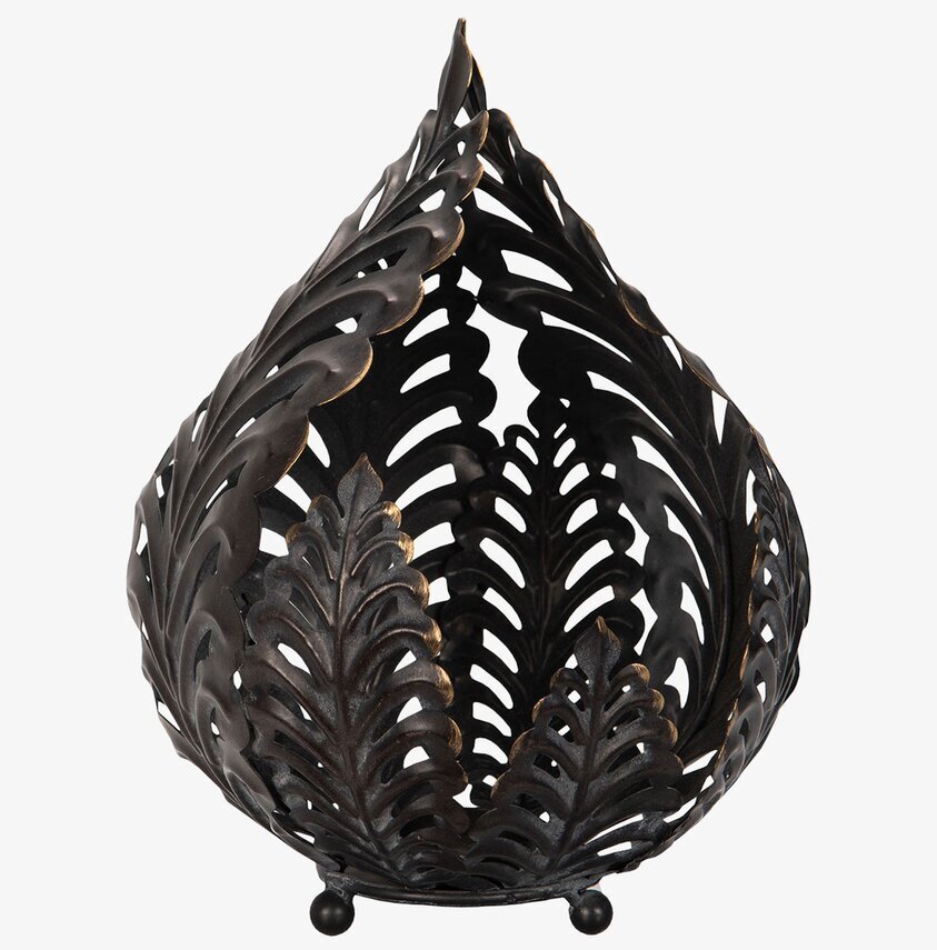 Ljuslykta Knopp Svart A Lot Decoration Lyktor Endless Light Ljuslyktor