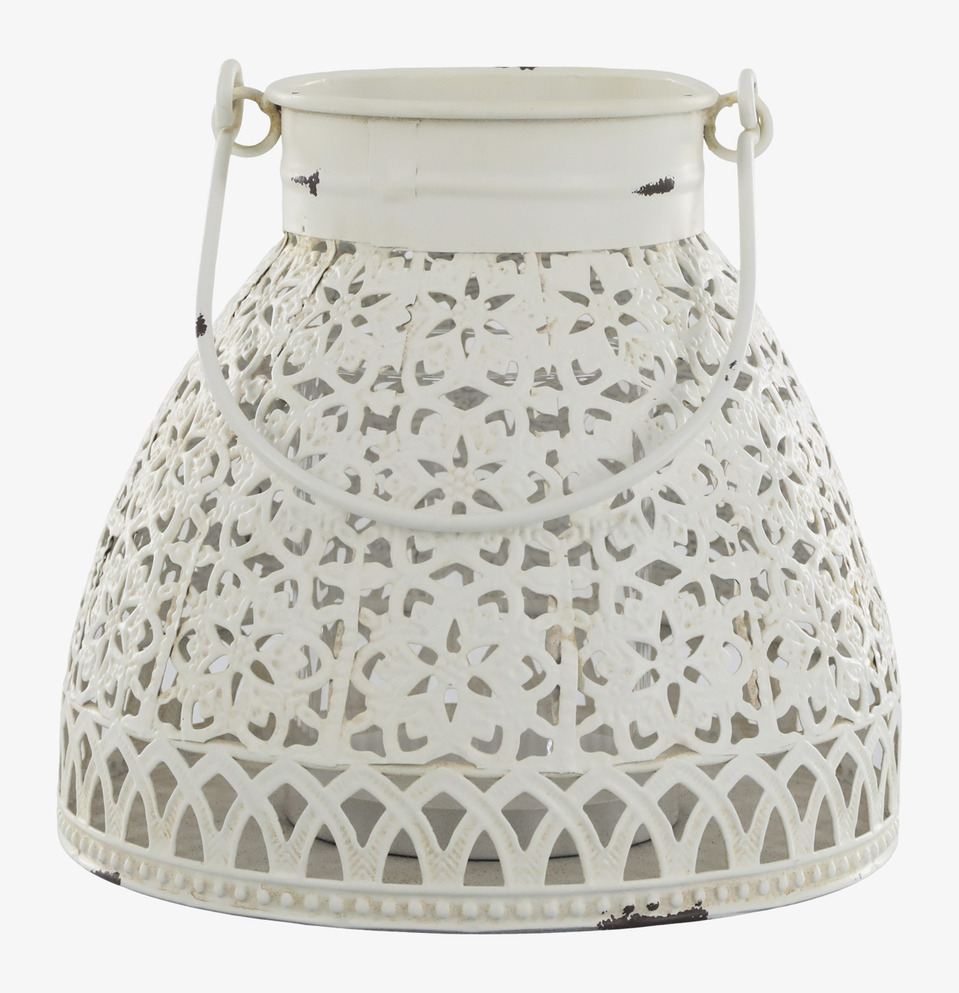 Ljuslykta Antique Creme Chic Ljusstakar Adventsstakar Ljushållare Ljushyllor Lyktor Endless Light Ljuslyktor