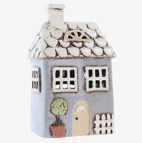 Ljuslykta Village Pottery - Garden House Grey Joe Davies Lyktor Endless Light Ljuslyktor