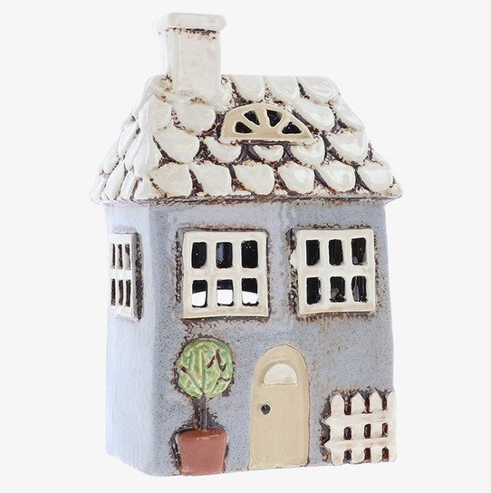 Ljuslykta Village Pottery - Garden House Grey Joe Davies Lyktor Endless Light Ljuslyktor