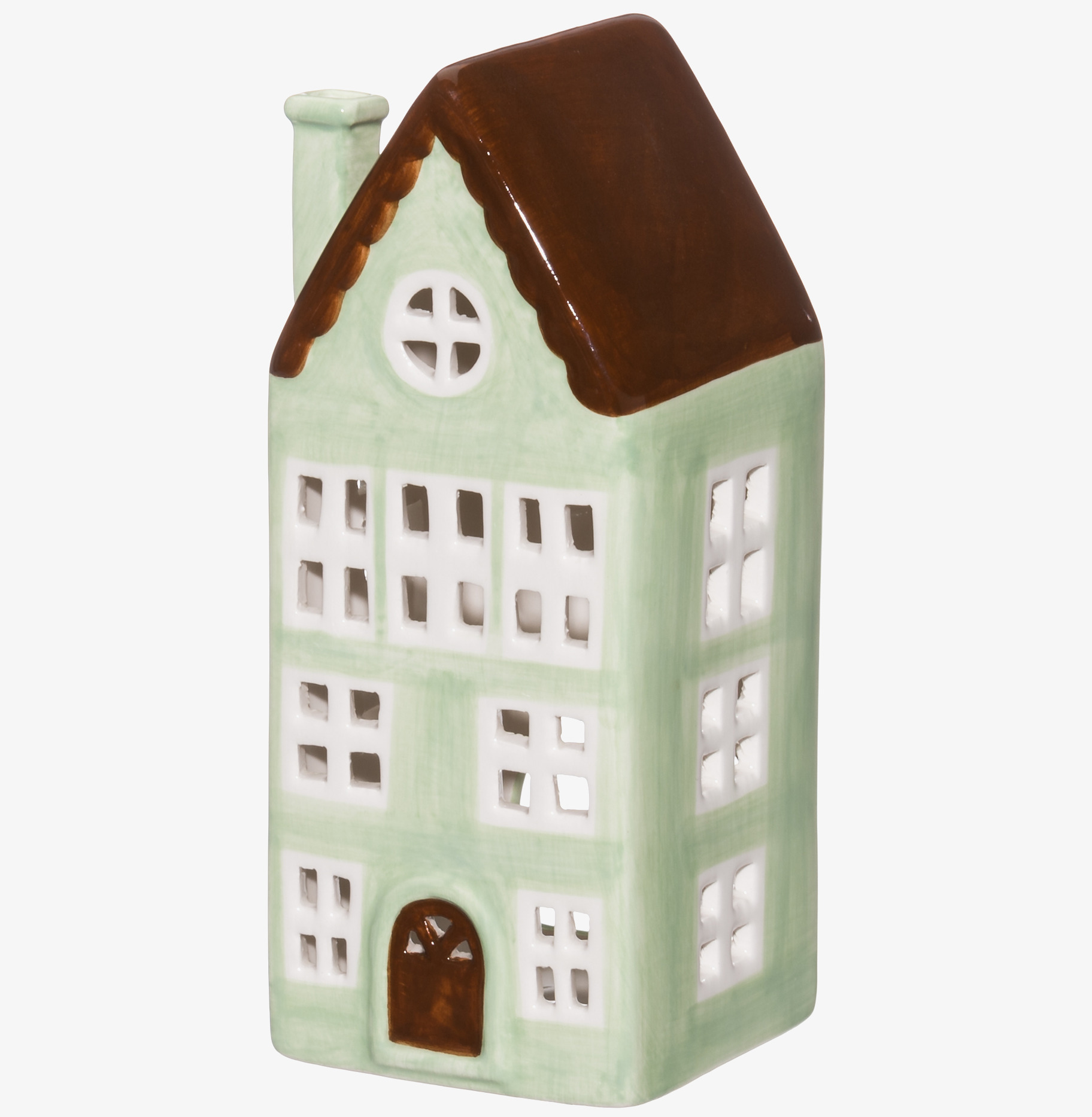 Ljuslykta Hus Grön 4Living Lyktor Endless Light Ljuslyktor