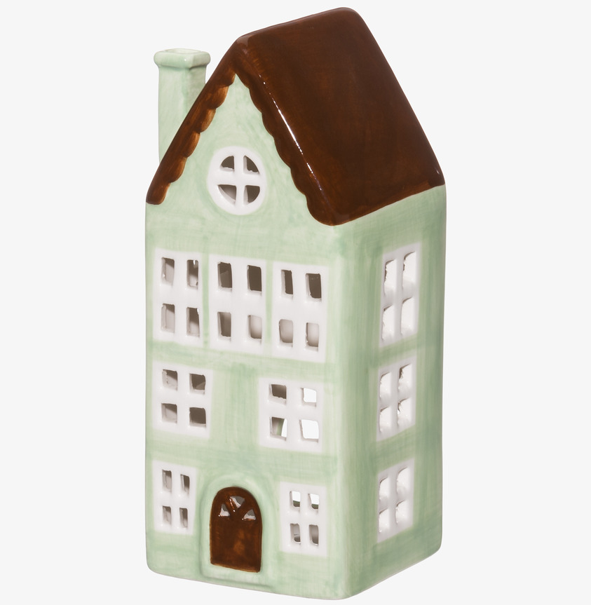 Ljuslykta Hus Grön 4Living Lyktor Endless Light Ljuslyktor