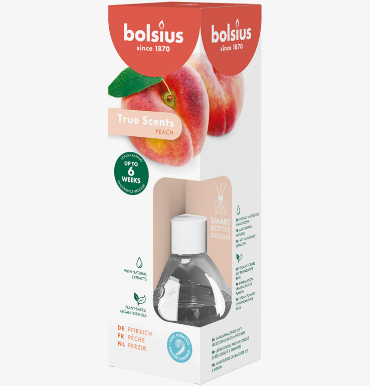 Bolsius Doftpinnar True Scents - Persika Doftljus/doftpinnar