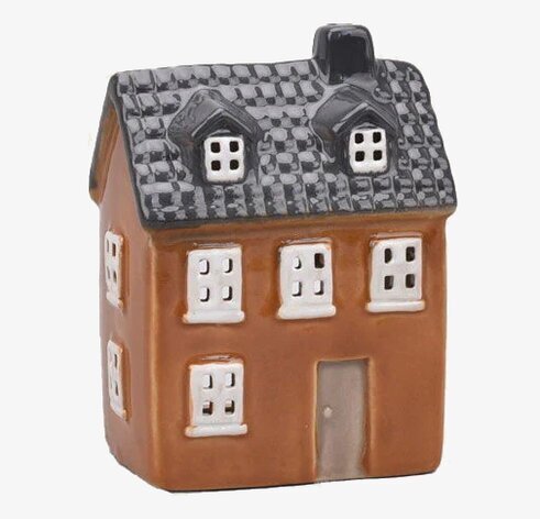 Ljuslykta Hus Brun Det Gamle Apotek Lyktor Endless Light Ljuslyktor